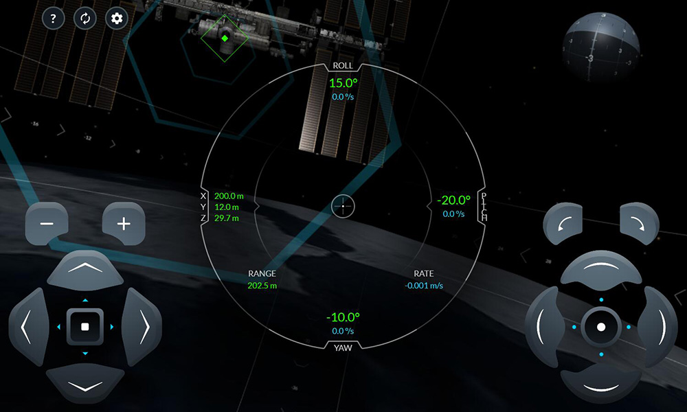 SPACEX - 国际空间站对接模拟器